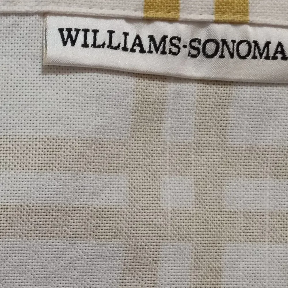 Williams Sonoma Harvest Pumpkin Fall Autumn Tea Dish Towel Cotton
